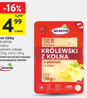 Ser żółty Mlekpol