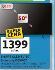 Smart QLED TV 50" Samsung QE50Q7