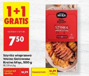 Szynka wieprzowa Wolno Gotowane Kraina Mięs