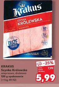 Krakus Szynka Królewska wieprzowa, drobiowa