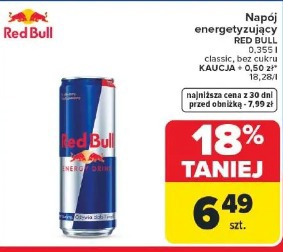 Red Bull napój energetyzujący