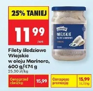 Filety śledziowe Wiejskie w oleju Marinero