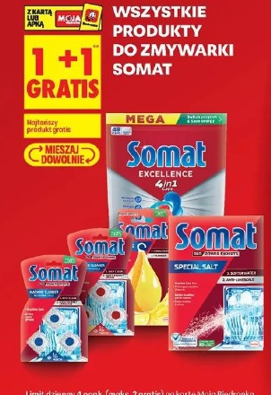 Wszystkie produkty do zmywarki Somat