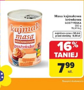 Masa kajmakowa krówkowa GOSTYŃSKA