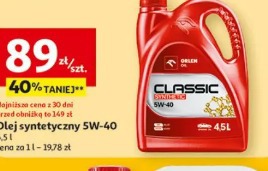 Olej syntetyczny 5W-40
