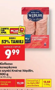 Kiełbasa kanapkowa z szynki Kraina Wędlin