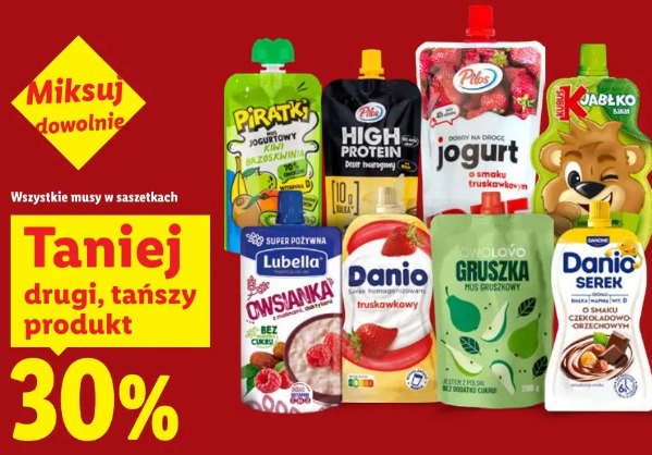 Wszystkie musy w saszetkach