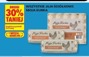 Wszystkie jaja ściółkowe Moja Kurka