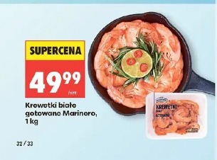 Krewetki białe gotowane Marinero