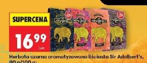Herbata czarna aromatyzowana liściasta Sir Adalbert's