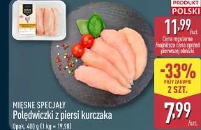 Polędwiczki z piersi kurczaka