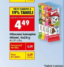 Mleczna kanapka Miami