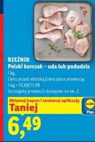Rzeźnik Polski kurczak – uda lub podudzia