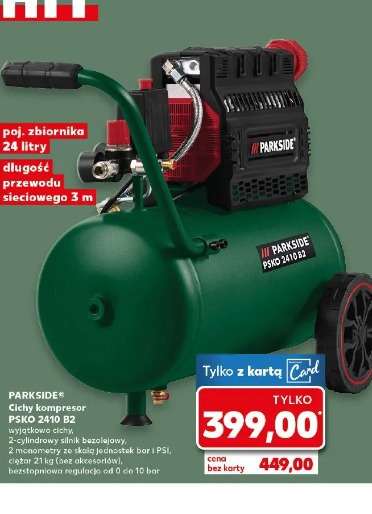 Parkside Cichy kompresor PSKO 2410 B2