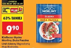 Kiełbasa Śląska Morliny Duża Paczka