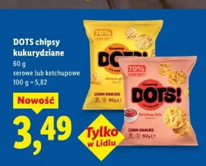 Dots chipsy kukurydziane