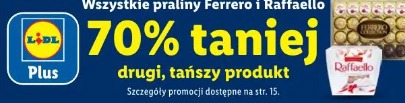 Wszystkie praliny Ferrero i Raffaello