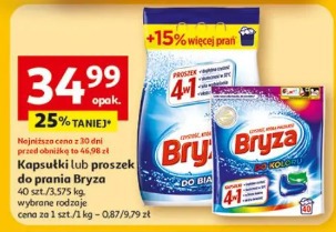 Kapsułki lub proszek do prania Bryza