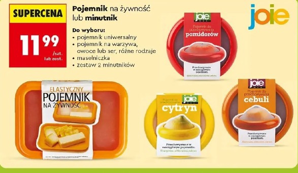 Pojemnik na żywność lub minutnik Joie