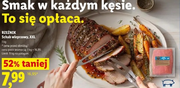 Rzeźnik Schab wieprzowy XXL