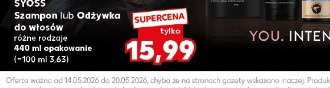 Syoss Szampon lub Odżywka do włosów