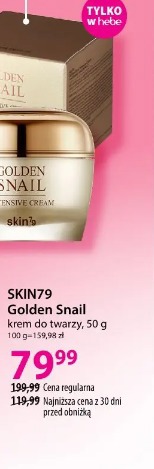 SKIN79 Golden Snail krem do twarzy