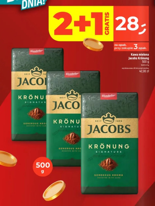 Kawa mielona Jacobs Krönung