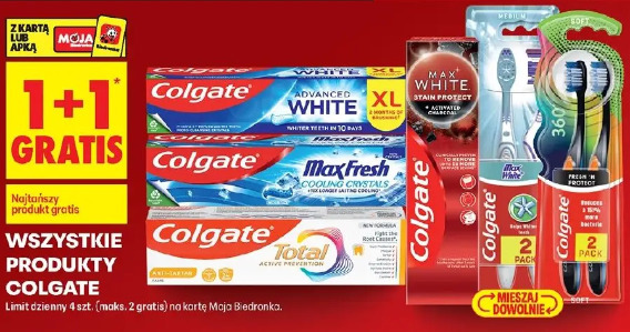 Colgate wszystkie produkty