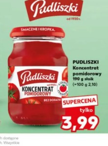 Pudliszki Koncentrat pomidorowy
