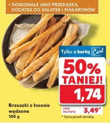 Brzuszki z łososia wędzone