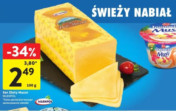 Ser Złoty Mazur Mlekpol