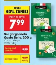 Ser gorgonzola Gusto Bello różne rodzaje