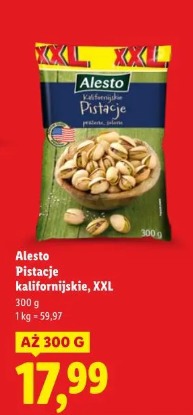 Alesto Pistacje kalifornijskie, XXL