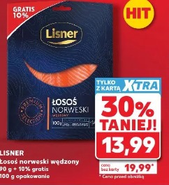 Lisner Łosoś norweski wędzony