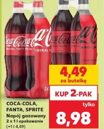 Coca-Cola, Fanta, Sprite Napój gazowany