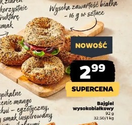 Bajgiel wysokobiałkowy