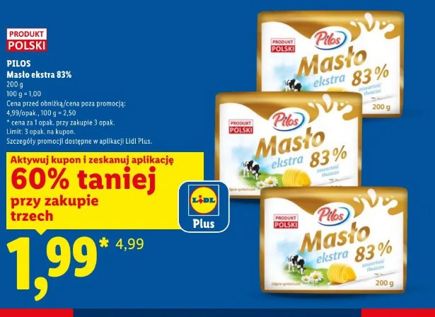 PILOS Maslo ekstra 83%