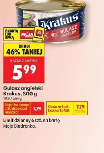 Gulasz angielski Krakus