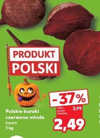Polskie buraki czerwone młode
