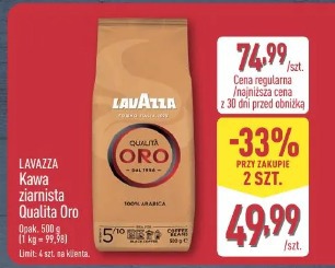 Lavazza Kawa ziarnista Qualita Oro