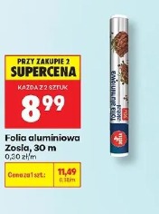 Zosia folia aluminiowa