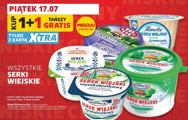 Wszystkie serki wiejskie