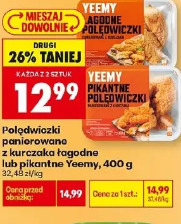 Polędwiczki panierowane z kurczaka łagodne lub pikantne Yeemy