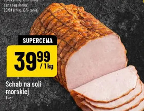 Schab na soli morskiej