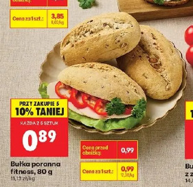 Bułka poranna fitness