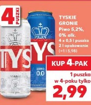 Tyskie Gronie Piwo 5,2%