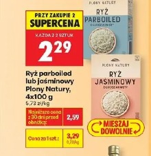 Ryż parboiled lub jaśminowy Plony Natury