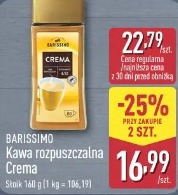 Barissimo Kawa rozpuszczalna Crema