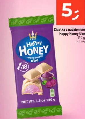 Ciastka z nadzieniem Happy Honey Ube