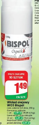 Wkład olejowy W03 Bispol